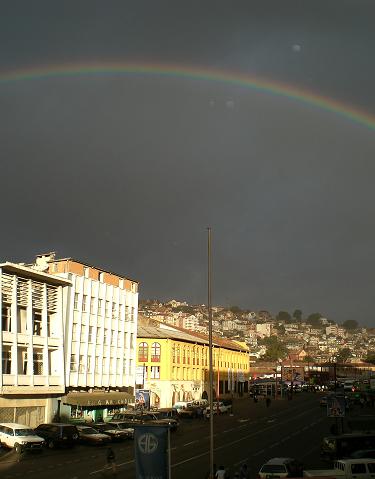Analakely sous la pluie