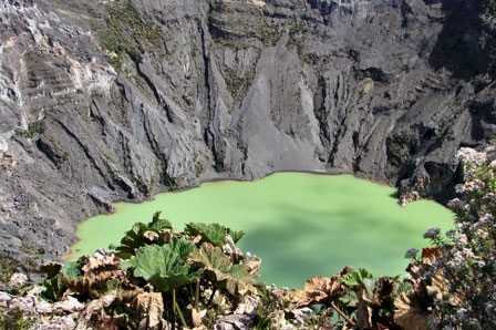 Le volcan Irazu