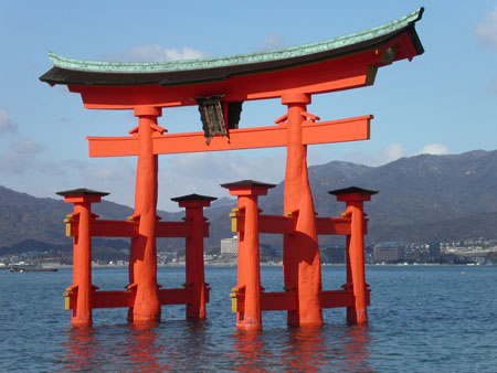 Torii de l'ile de Miyajima