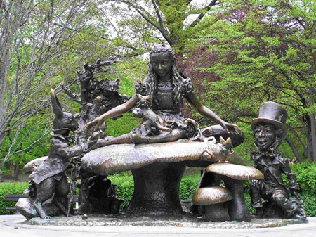 Clin d'oeil à Lewis Carroll