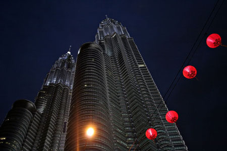 Les tours Petronas de Kuala Lumpur