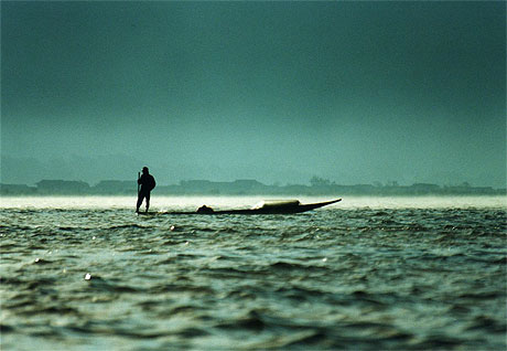 Pêcheur sur le lac Inlé