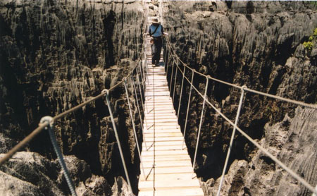 escalade des Tsingy