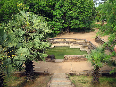 Jardin à Polonnaruwa