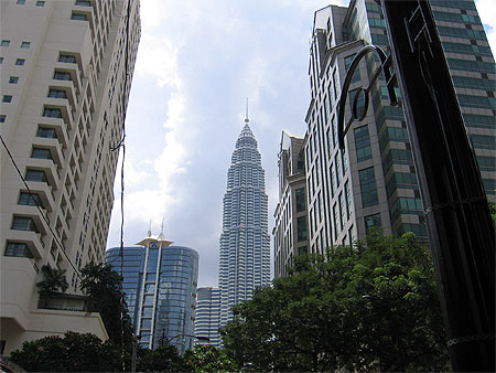 Dans les rues de Kuala Lumpur