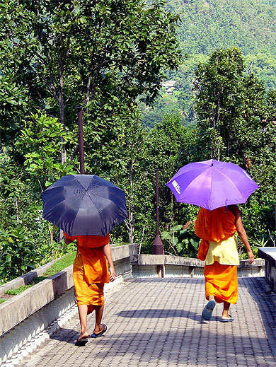 Descente du temple