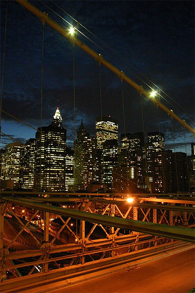 Vue du Brooklyn Bridge
