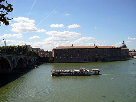Au bord de la Garonne