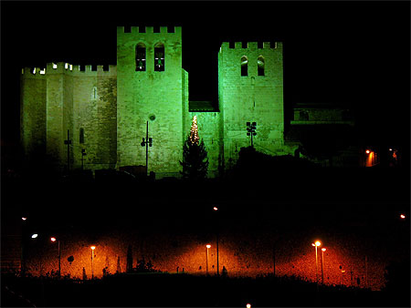 L'abbaye St Victor la nuit