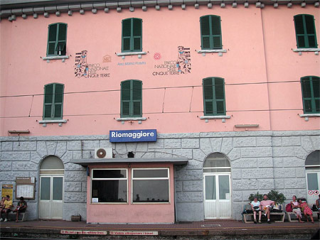 La gare de Riomaggiore
