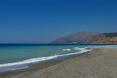 Plage de Kokinos Pirgos