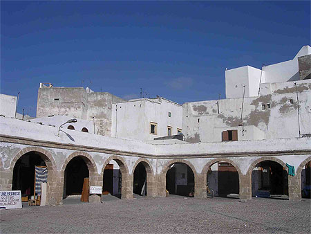 Arcades dans lé médina d'Essaouira