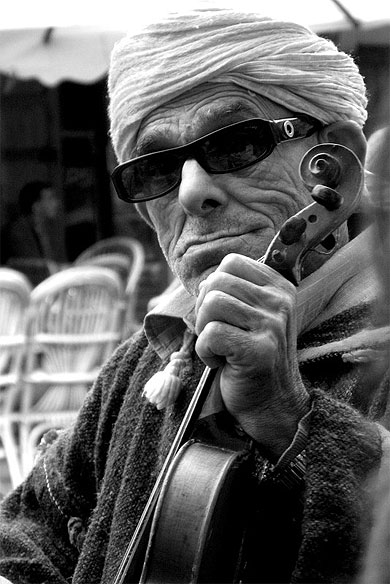 Wrinkled Musician 
