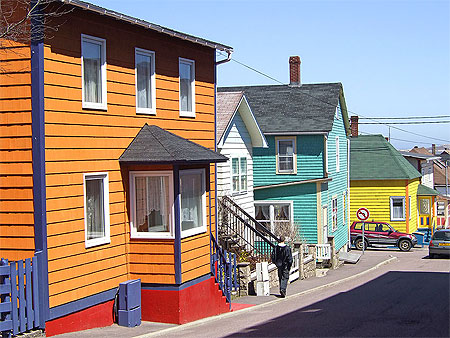 Une rue de Saint-Pierre