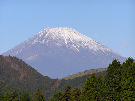 Hakone-en - Le grand Fuji