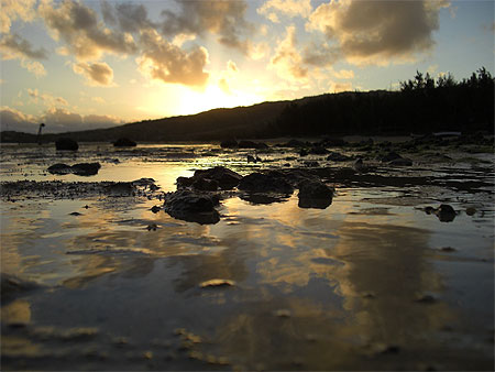 Coucher de soleil à l’île Rodrigues 