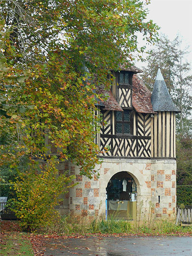 Entrée du château