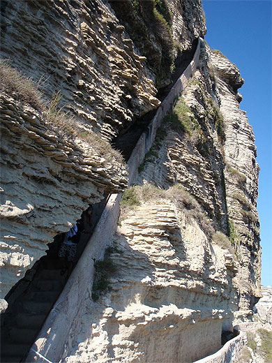 L'escalier du Roi d'Aragon