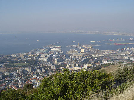 La ville, le port