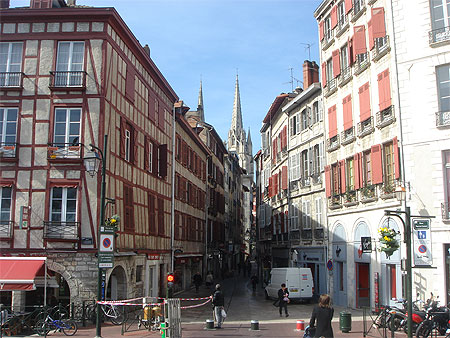 Les rues de bayonne