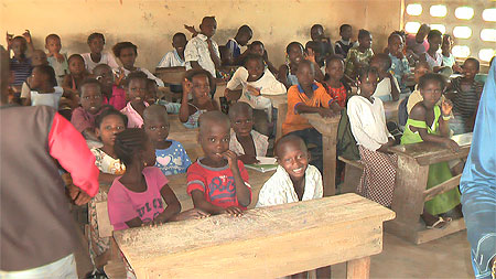 Classe d'école de Bléanianda