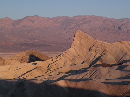 Sunrise at Zabriskie Point