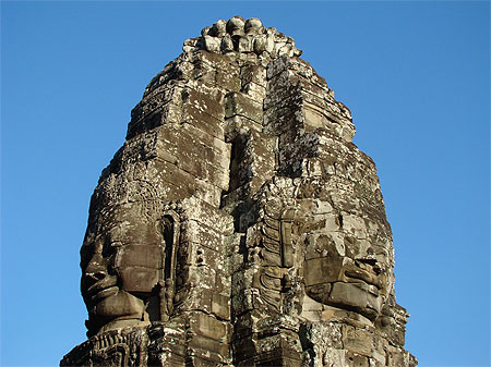 Les tours à visages du temple Bayon