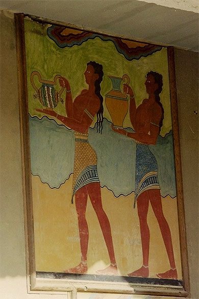2 porteurs à la cruche