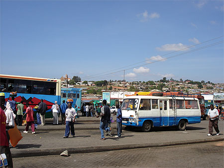 La gare routière de Iringa