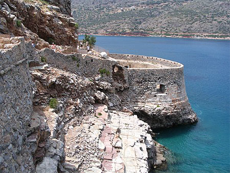 Spinalonga en Crête