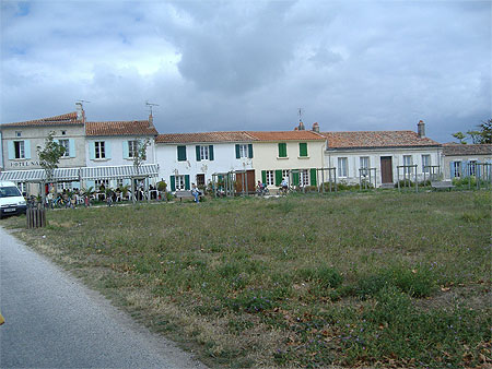 Bourg de l'île d'Aix