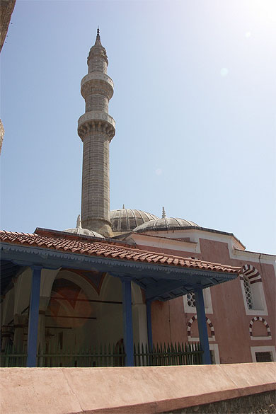 Minaret dans la vieille ville