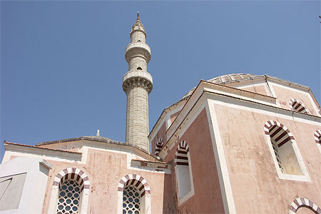Minaret dans la vieille ville