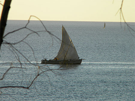 Bateau de pêche à Majunga