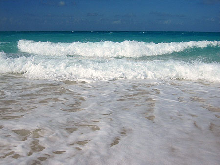 Le vent et les vagues à Santa-Maria