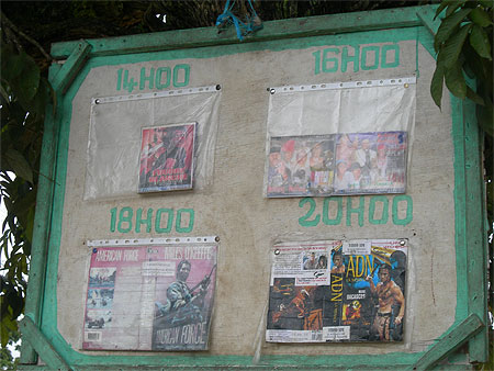 Programme du cinéclub de Ngabé