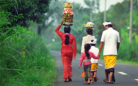 Famille Balinaise