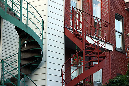 Escaliers de Montréal