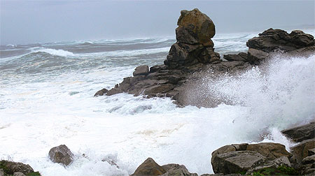 La pointe de la torche