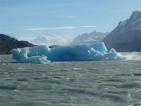 Bleu glacial en mode Grey