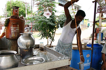 The tchai show - Tiruvanamalai