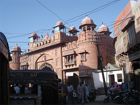Dans la vieille ville de Bikaner
