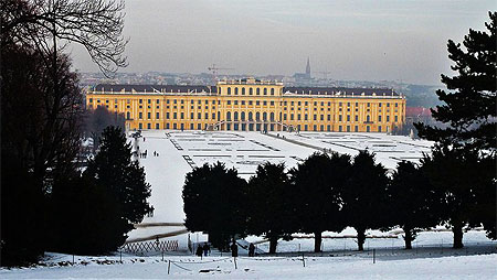 Schönbrunn enneigé