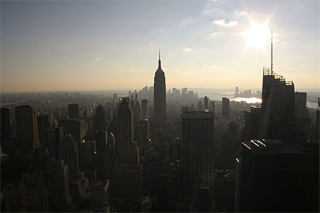 Au sommet de Manhattan