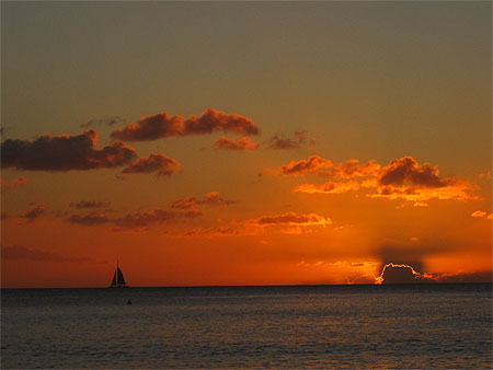 Coucher de soleil