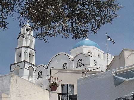 Eglise à Santorin