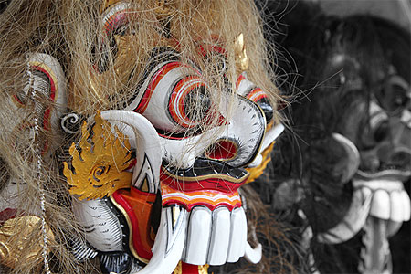 Masque balinais