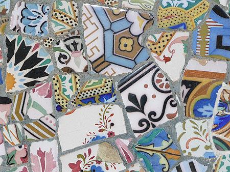 Parc Guell - mosaïques