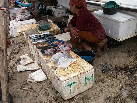 Jimbaran village de pêcheurs