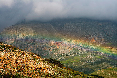 Les montagnes du Sud de la Crète